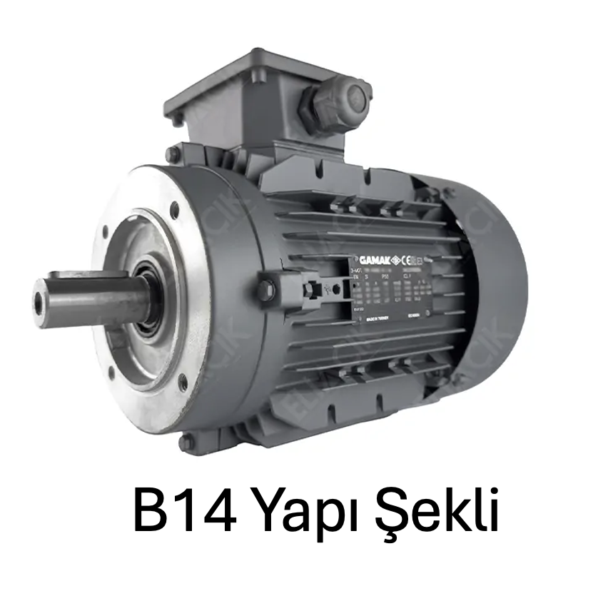 0,75 kW 1500 Devir Elektrik Motoru B3 IE3