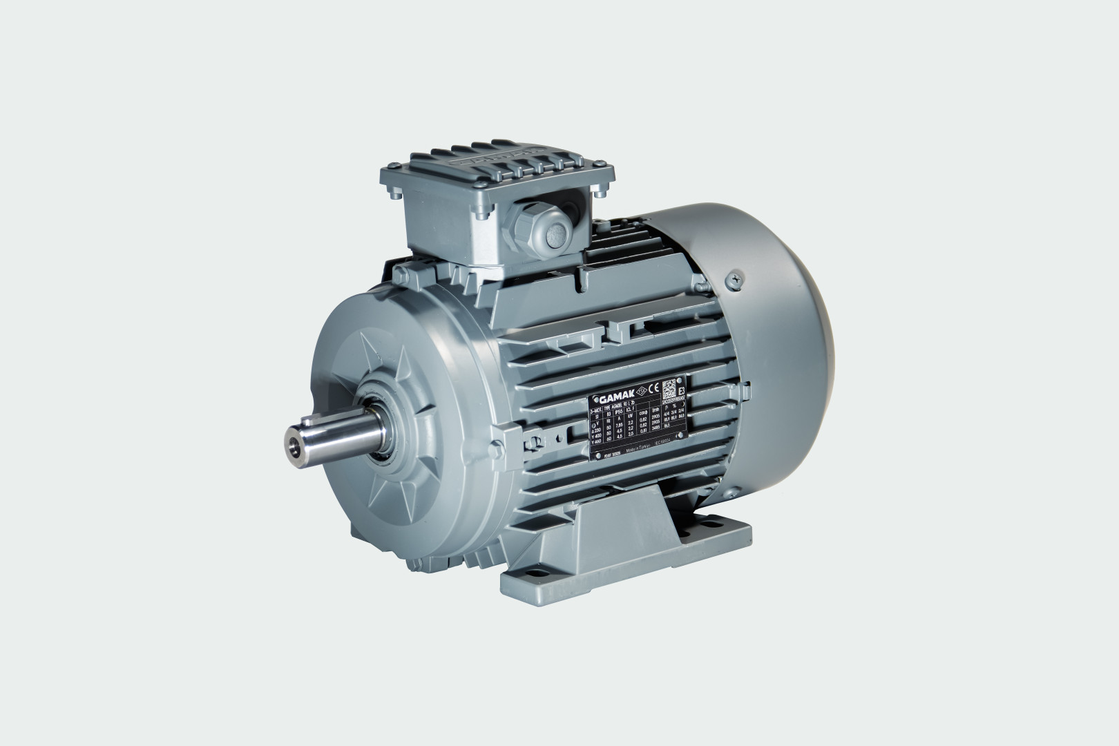 0,12 kW 1500 Devir Elektrik Motoru B3 IE2